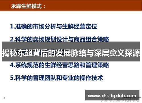 揭秘东超背后的发展脉络与深层意义探源